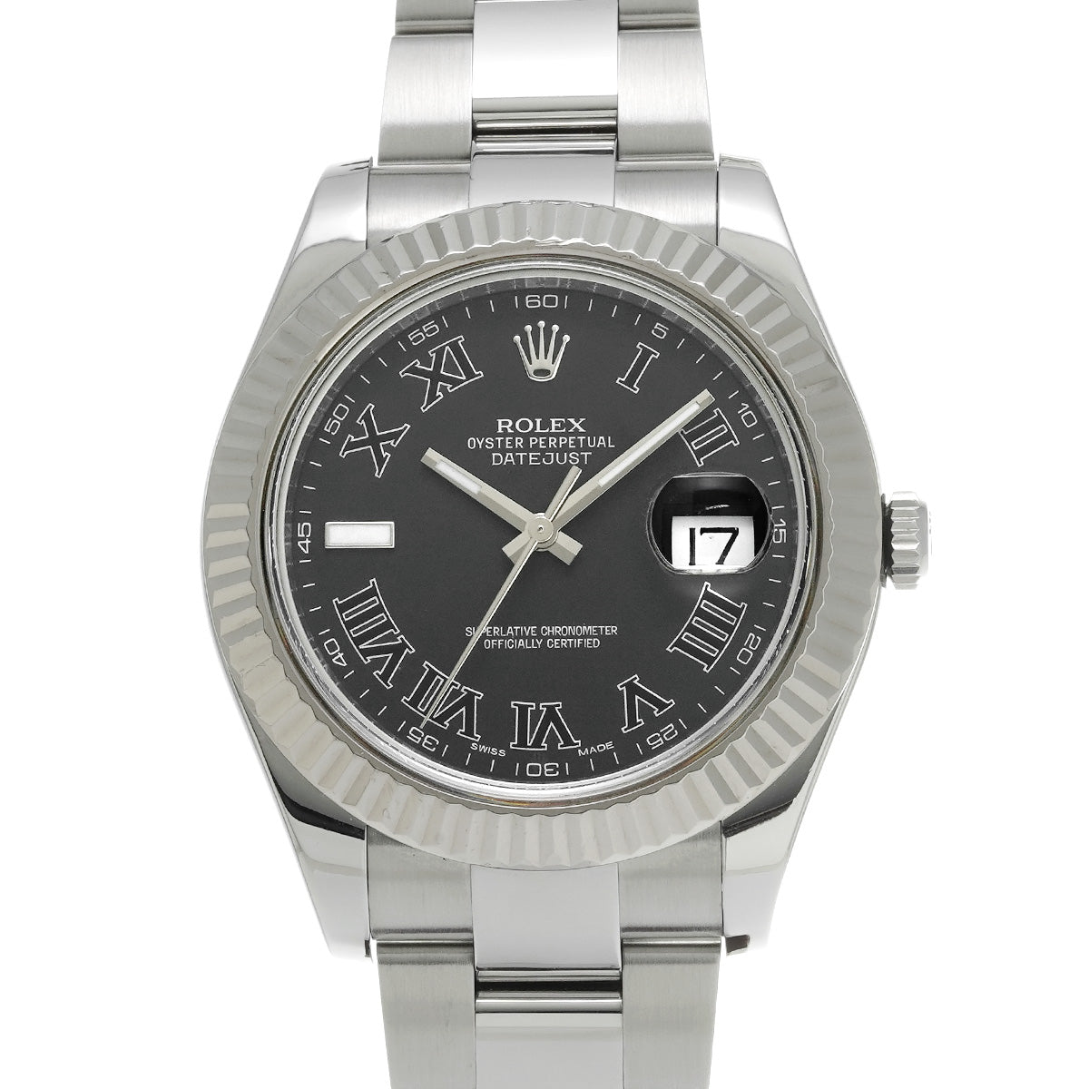 Datejust II 116334 Random Serial Gray ROLEX Men's [Pre-Owned].