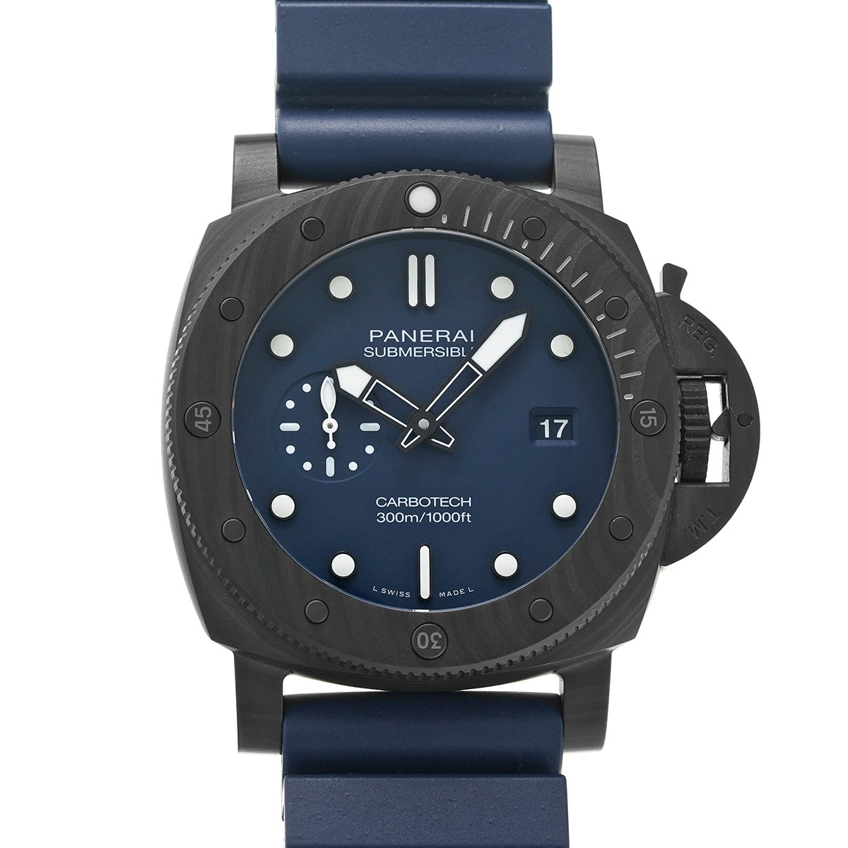 Submersible Quaranta Quattro Blue Abisso PAM01232 Y (manufactured circa 2022) Blue PANERAI Men's [Pre-Owned]