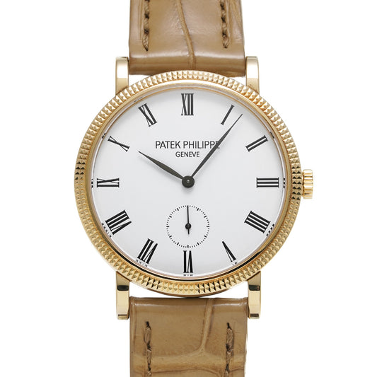7119J-010 Calatrava White PATEK PHILIPPE Men's [Pre-Owned].