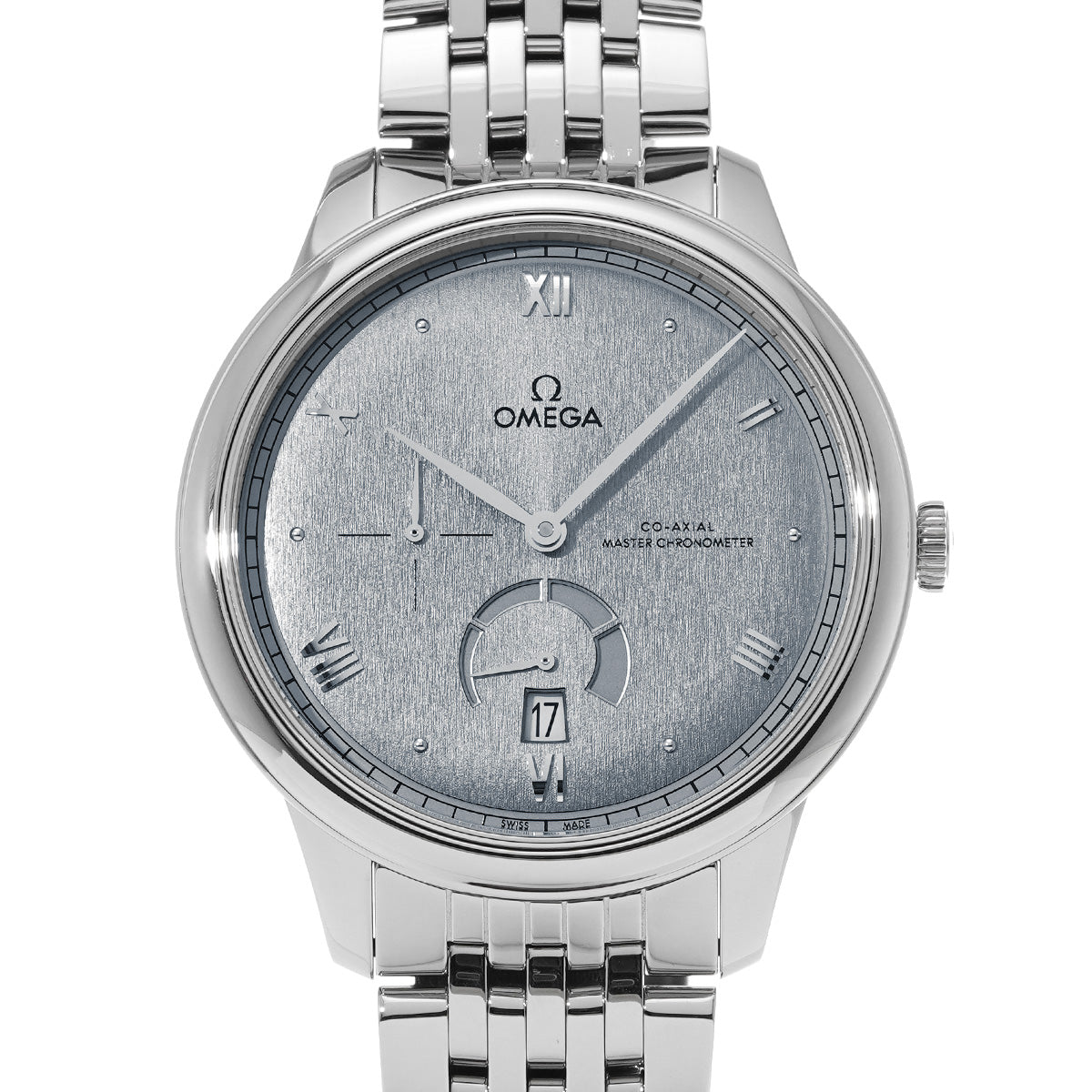 De Ville Prestige Co-Axial Master Chronometer Power Reserve 434.10.41.21.03.001 Light Blue OMEGA Men's [pre-owned]