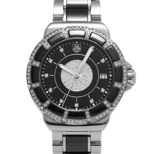 Formula 1 Quartz WAH1219.BA0859 Black/Diamond TAG HEUER Ladies [Pre-owned]