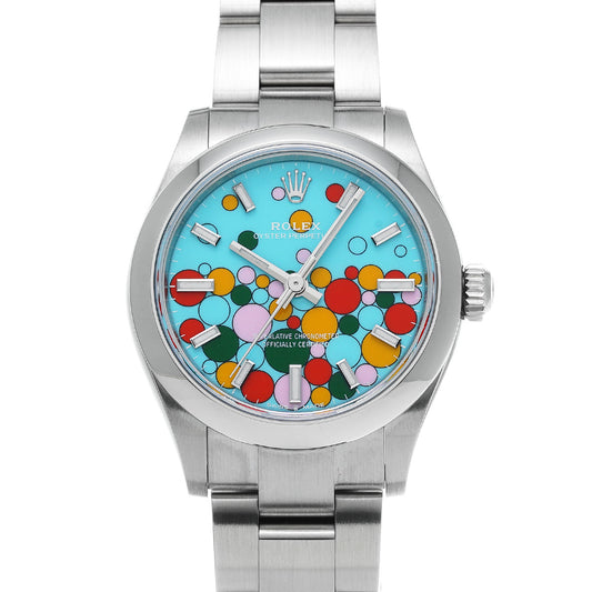 Oyster Perpetual 31 277200 Random Serial Turquoise Blue Celebration-Motif ROLEX Unisex [Pre-Owned].