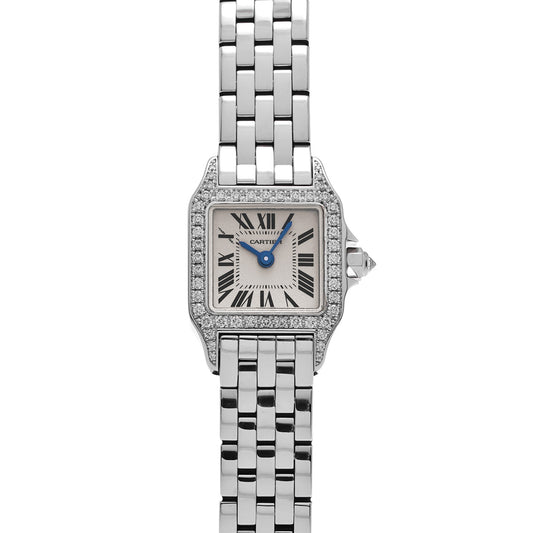 Santos Demoiselle SM WF9003Y8 Silver CARTIER Ladies [Pre-owned]