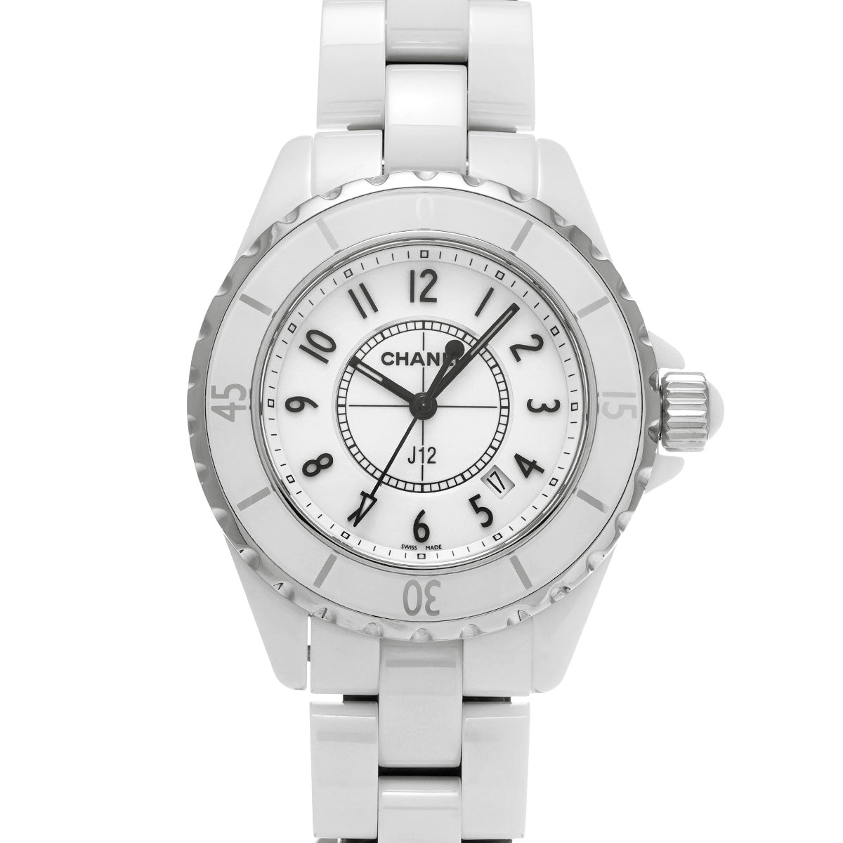 J12 33MM H0968 White CHANEL Ladies [Pre-owned].