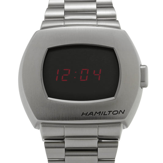 American Classic PSR Digital Quartz H52414130 Black HAMILTON Men's [Pre-Owned].