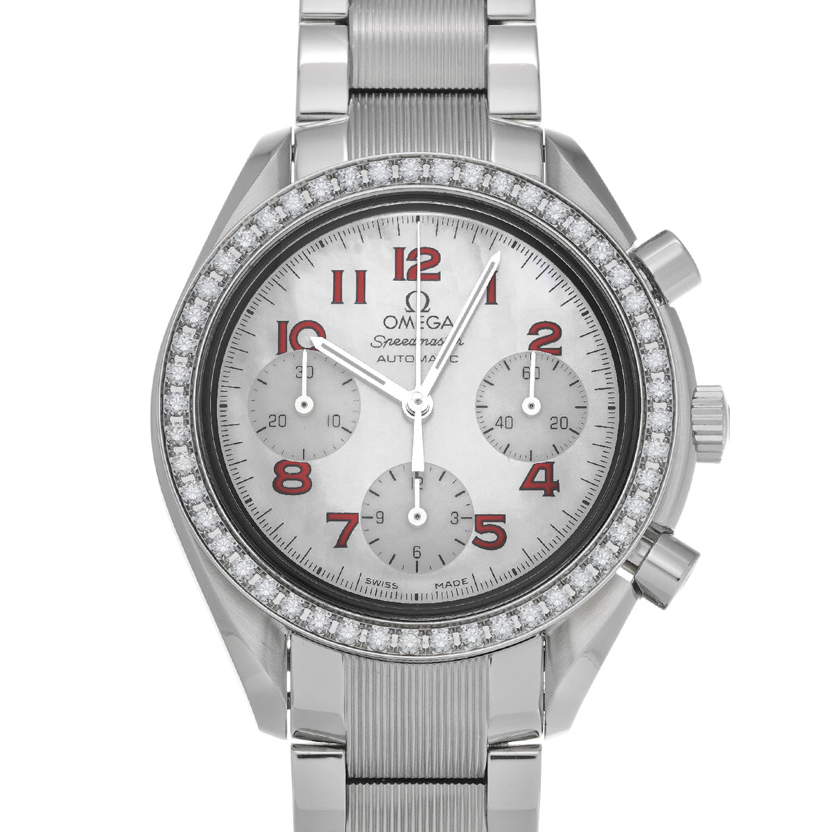 Speedmaster Automatic 3515.70 White MOP OMEGA Unisex [Pre-Owned].