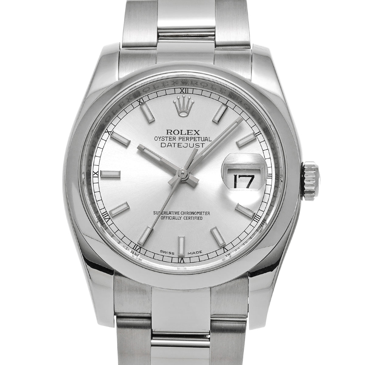 DATE JUST 116200 Silver ROLEX Men's [Pre-Owned].