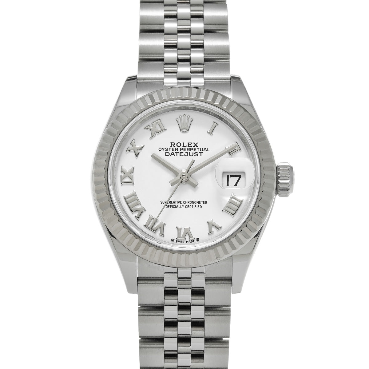 DATE JUST LADY 279174 White ROLEX Ladies [Pre-Owned].