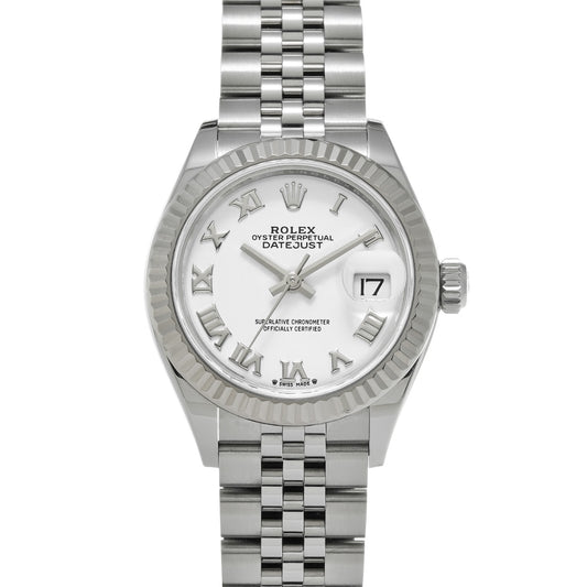 DATE JUST LADY 279174 White ROLEX Ladies [Pre-Owned].