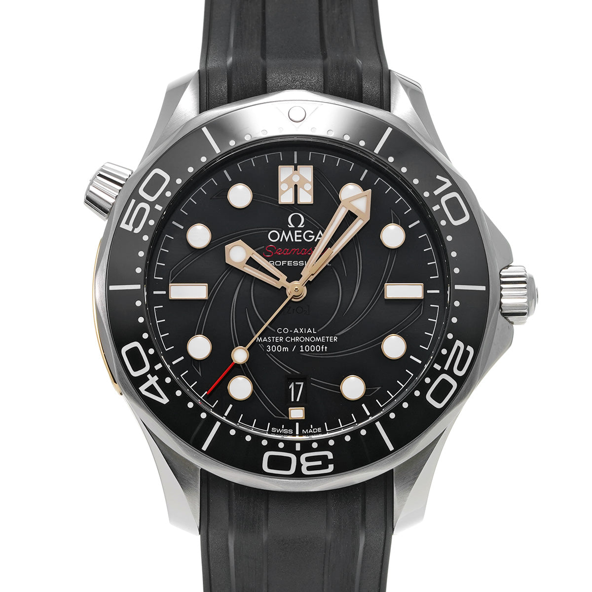 Seamaster Diver 300 Co-Axial Master Chronometer James Bond 210.22.42.20.01.004 Black OMEGA Men's [pre-owned]