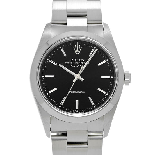 Air-King 14000 P (made around 2000) Black ROLEX Men's [Pre-Owned].