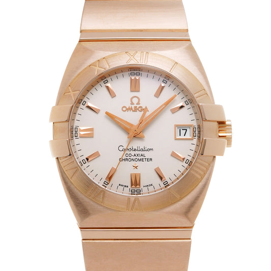 Constellation Double Eagle Co-Axial 1101.30 Silver OMEGA Men's [Pre-Owned].