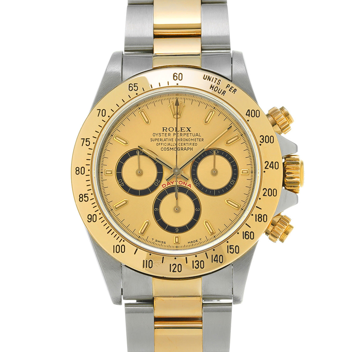 Cosmograph Daytona 16523 E (manufactured circa 1991) Champagne ROLEX Men's [Pre-Owned].