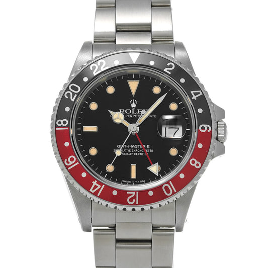 GMT Master II 16760 90s (manufactured circa 1986) Black ROLEX Men's [Pre-Owned].