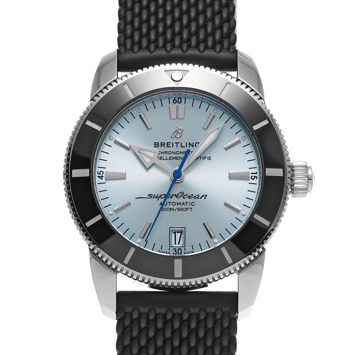 Super Ocean Heritage B20 Automatic 42 Japan Limited AB20108A1C1S1 Ice Blue BREITLING Men's [Pre-Owned].