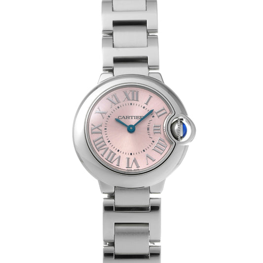 Ballon Bleu de Cartier 28mm W6920038 Pink CARTIER Ladies [Pre-owned]