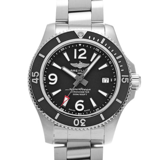Super Ocean Automatic 42 A17366021B1A1 Black BREITLING Men's [Pre-Owned].