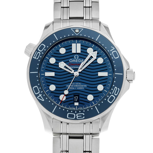 Seamaster Diver 300 Co-Axial Master Chronometer 210.30.42.20.03.001 Blue OMEGA Mens [Pre-Owned].