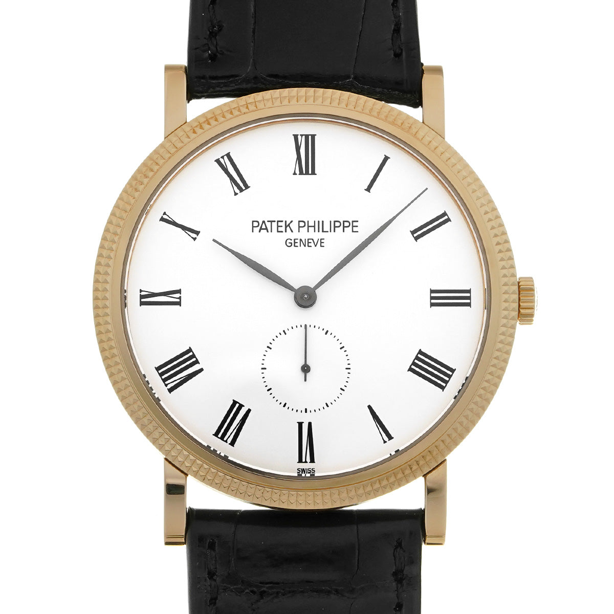Calatrava 5119J-001 White PATEK PHILIPPE Men's [Pre-Owned].