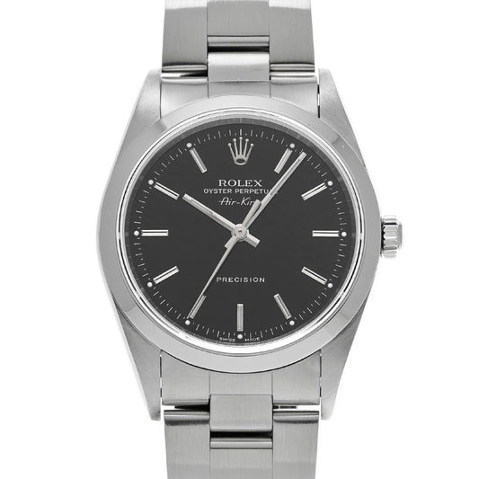 Air-King 14000 P (made around 2000) Black ROLEX Men's [Pre-Owned].