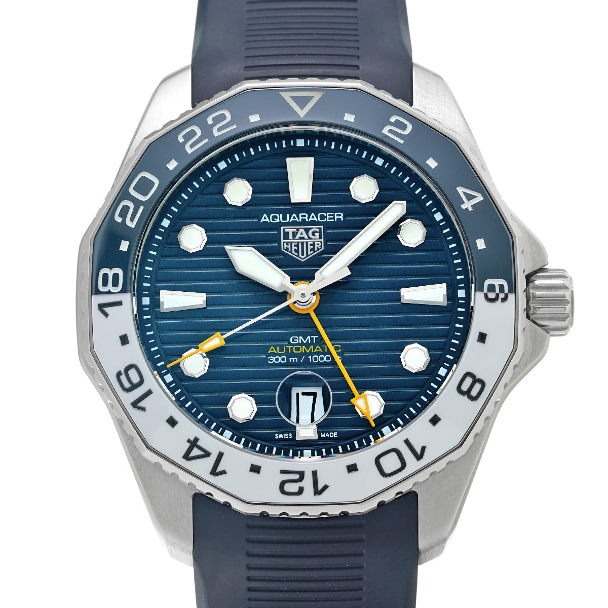 Aquaracer Professional 300 Calibre 7 GMT WBP2010.FT6198 Blue TAG HEUER Men's [Pre-Owned]