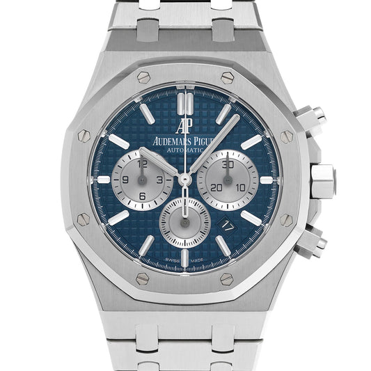 Royal Oak Chronograph 26331ST.OO.1220ST.01 Blue/Rhodium AUDEMARS PIGUET Men's [Pre-Owned]