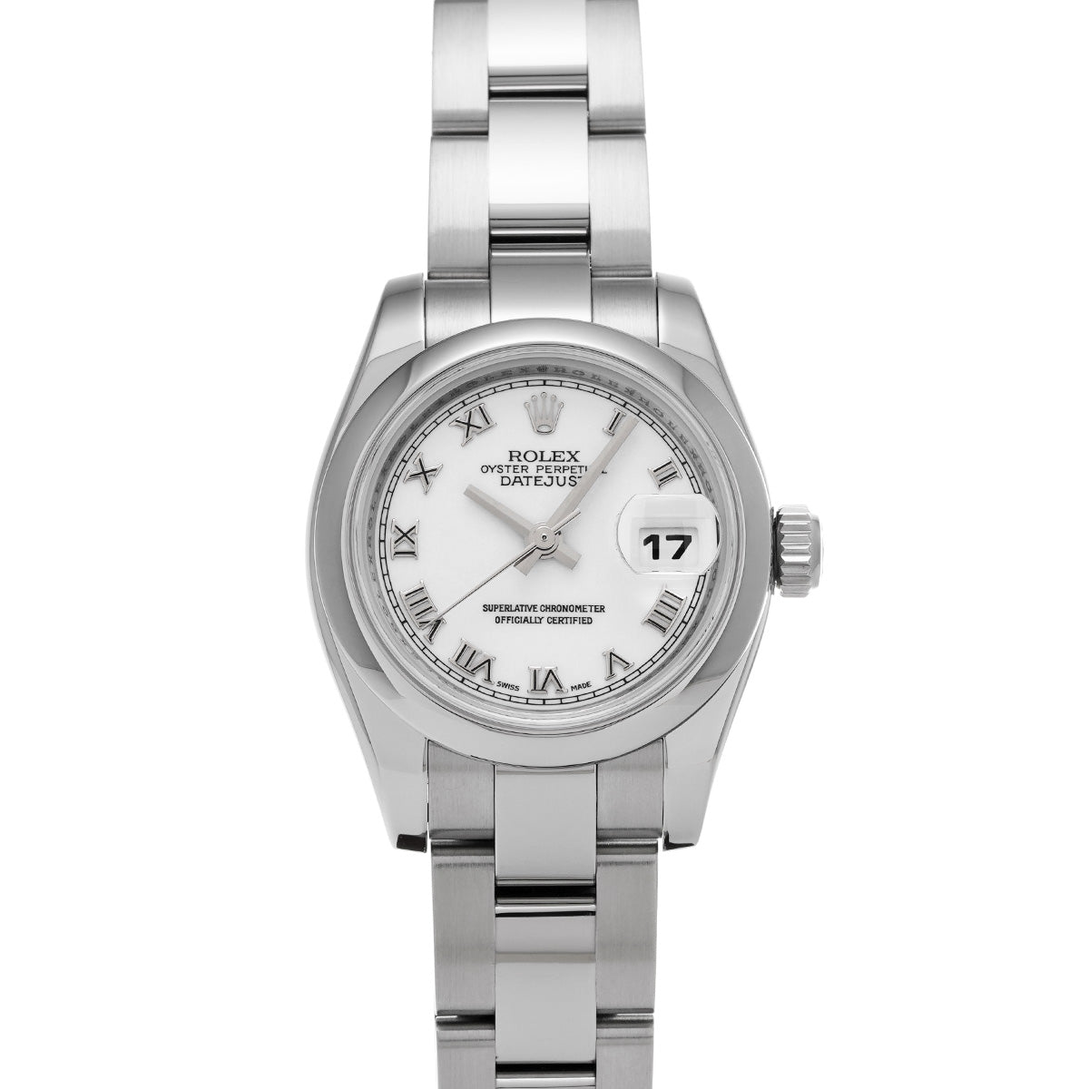 DATE JUST 179160 Z (made around 2006) White ROLEX Ladies [Pre-Owned].