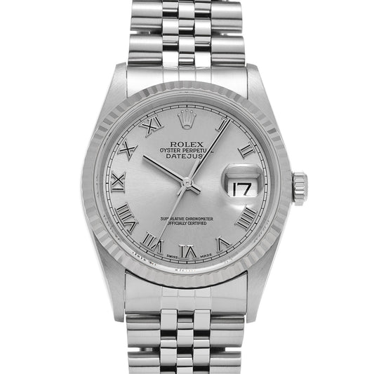 DATE JUST 16234 Y (made around 2002) Silver ROLEX Men's [Pre-owned].