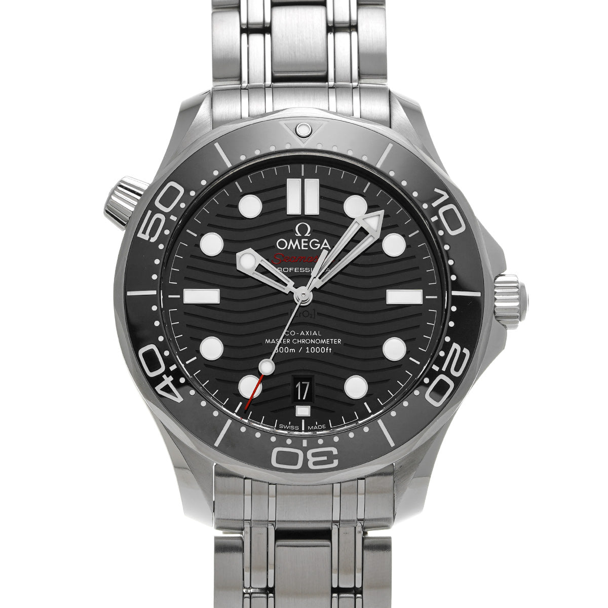 Seamaster Diver 300 Co-Axial Master Chronometer 210.30.42.20.01.001 Black OMEGA Men's [Pre-Owned].