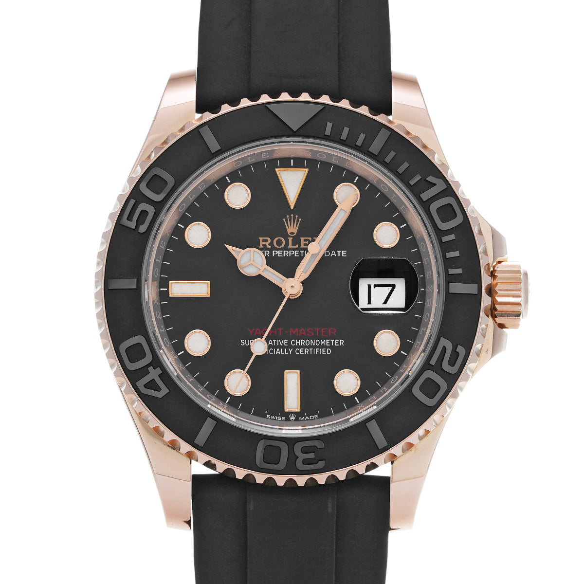 Yacht-Master 40 126655 Black ROLEX Men's [Pre-Owned].
