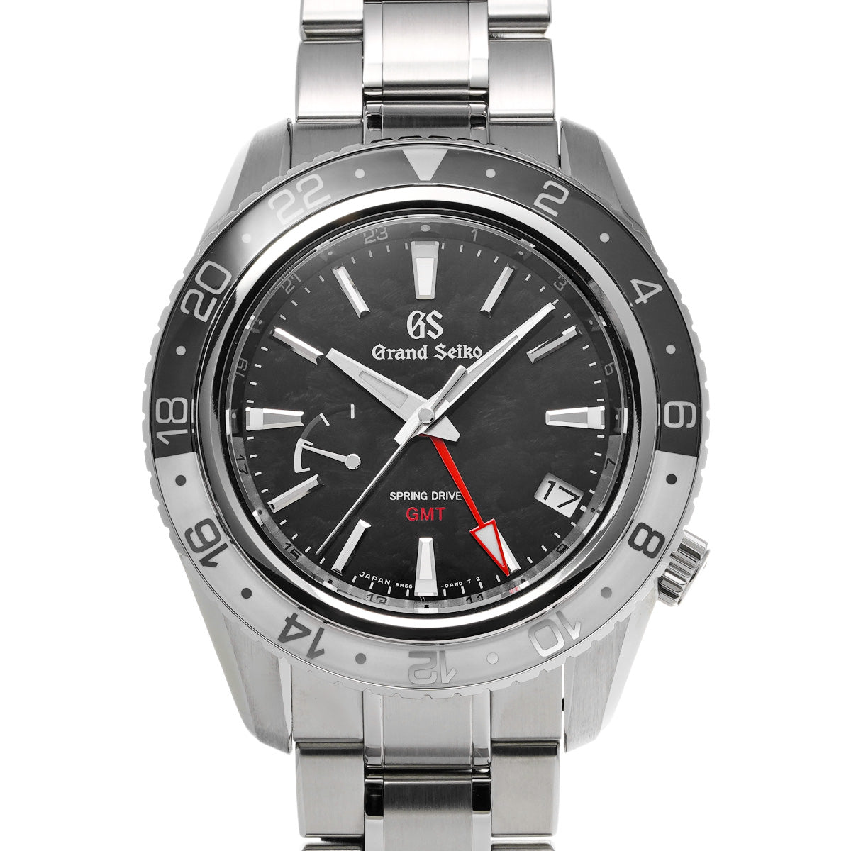 Sport Collection Spring Drive GMT SBGE277 Black Grand Seiko Men's [Pre-Owned].