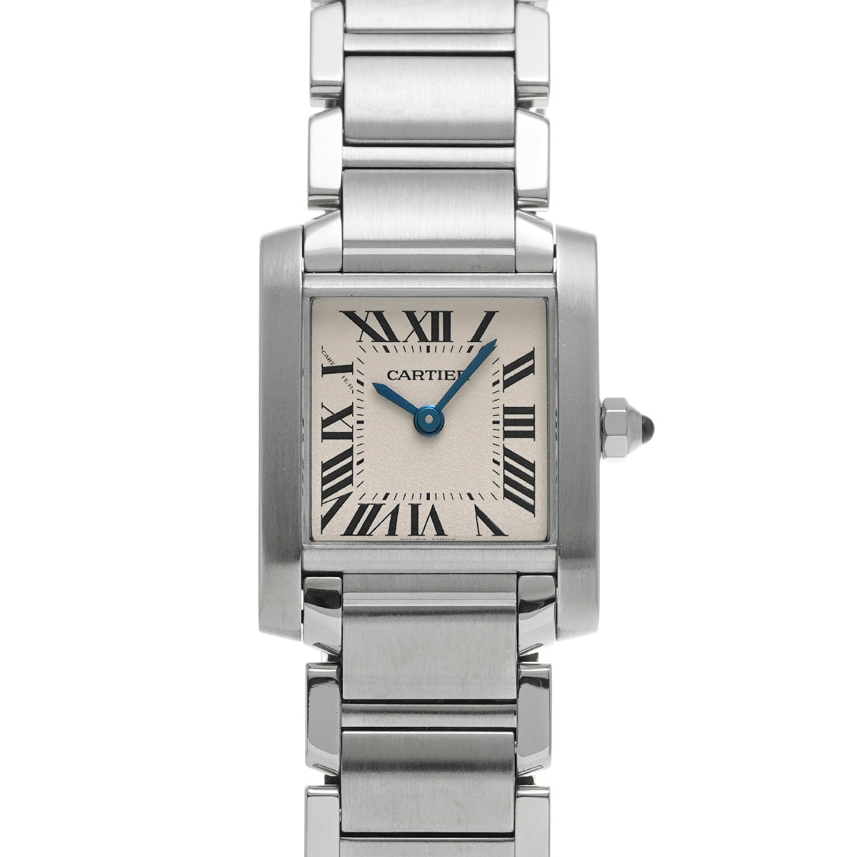 Tank Francaise SM W51008Q3 Silver CARTIER Ladies [Pre-owned]