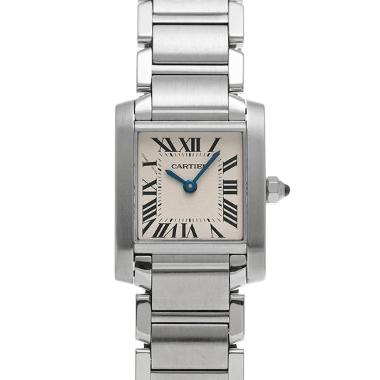 Tank Francaise SM W51008Q3 Silver CARTIER Ladies [Pre-owned]