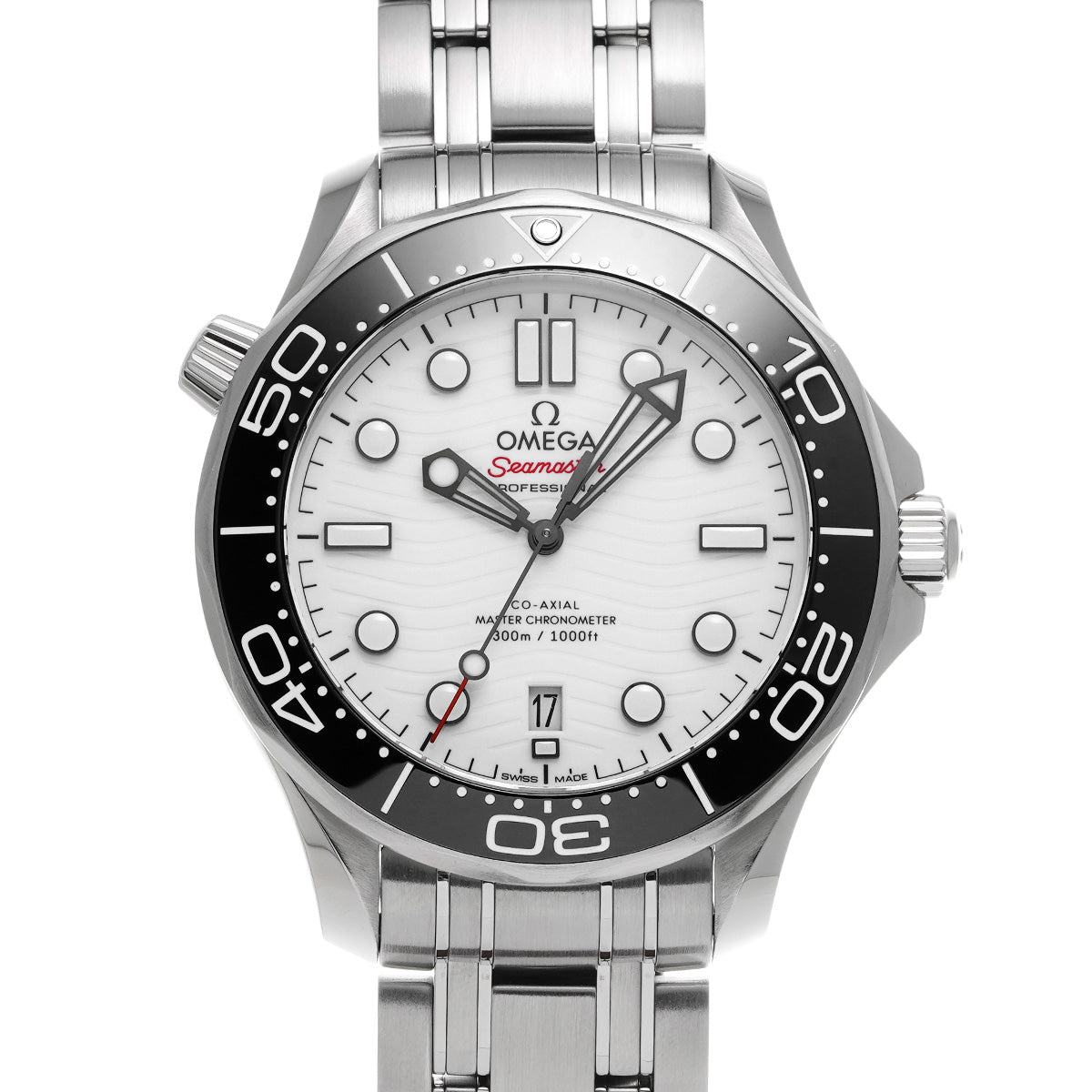 Seamaster Diver 300 Co-Axial Master Chronometer 210.30.42.20.04.001 White OMEGA Mens [Pre-Owned].