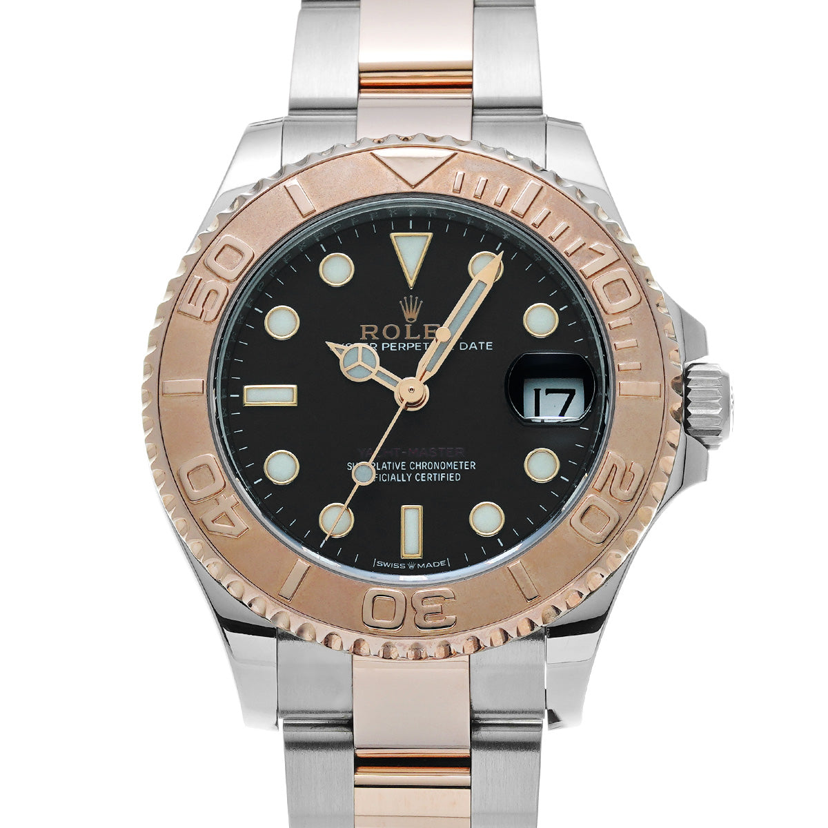 Yacht-Master 37 268621 Random Serial Black ROLEX Unisex [Pre-Owned].