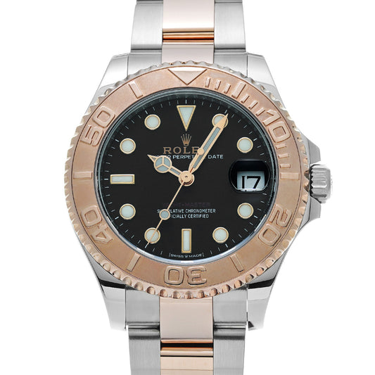Yacht-Master 37 268621 Random Serial Black ROLEX Unisex [Pre-Owned].