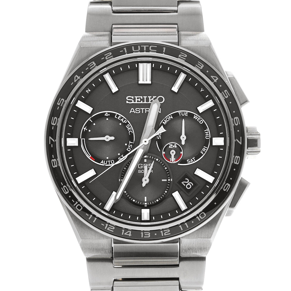 Astron Nexter SBXC111 Gray SEIKO Men's [Pre-owned].