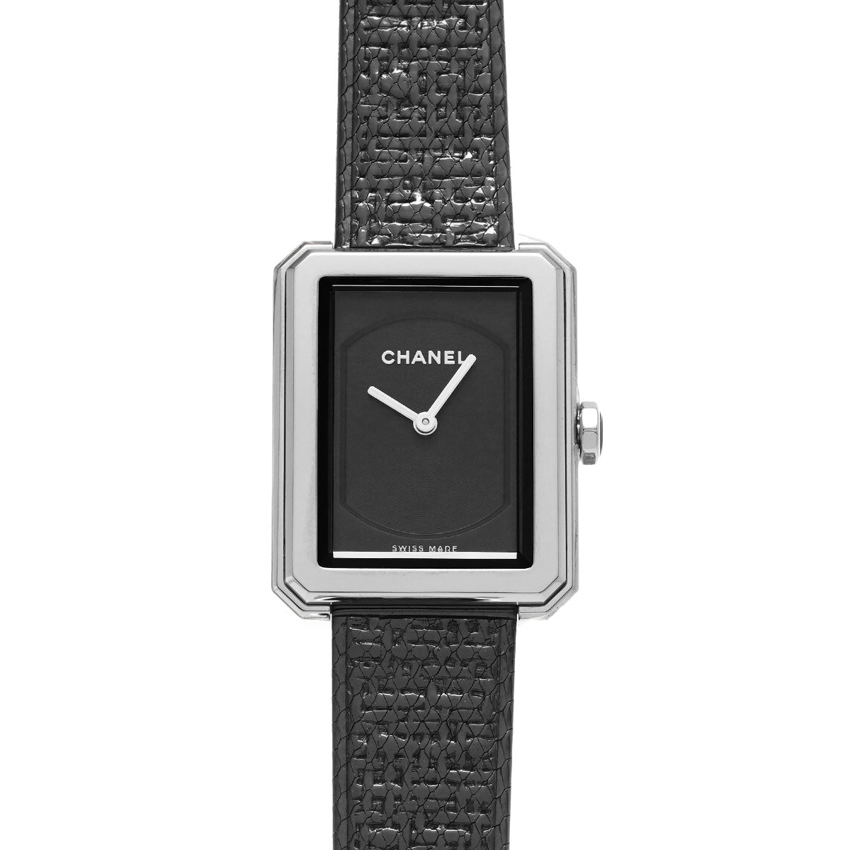 Boyfriend Tweed H5317 Black CHANEL Women's [Pre-owned].