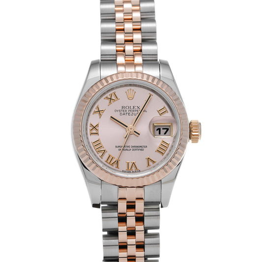 DATE JUST 179171 Random Serial Pink ROLEX Ladies [Pre-Owned].
