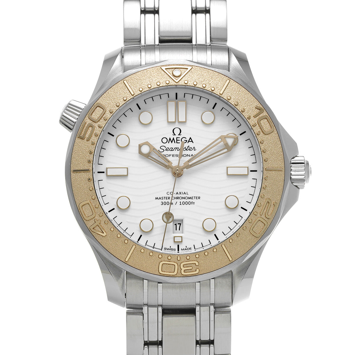 Seamaster Diver 300 Co-Axial Master Chronometer Paris 2024 522.21.42.20.04.001 White OMEGA Men's [pre-owned]