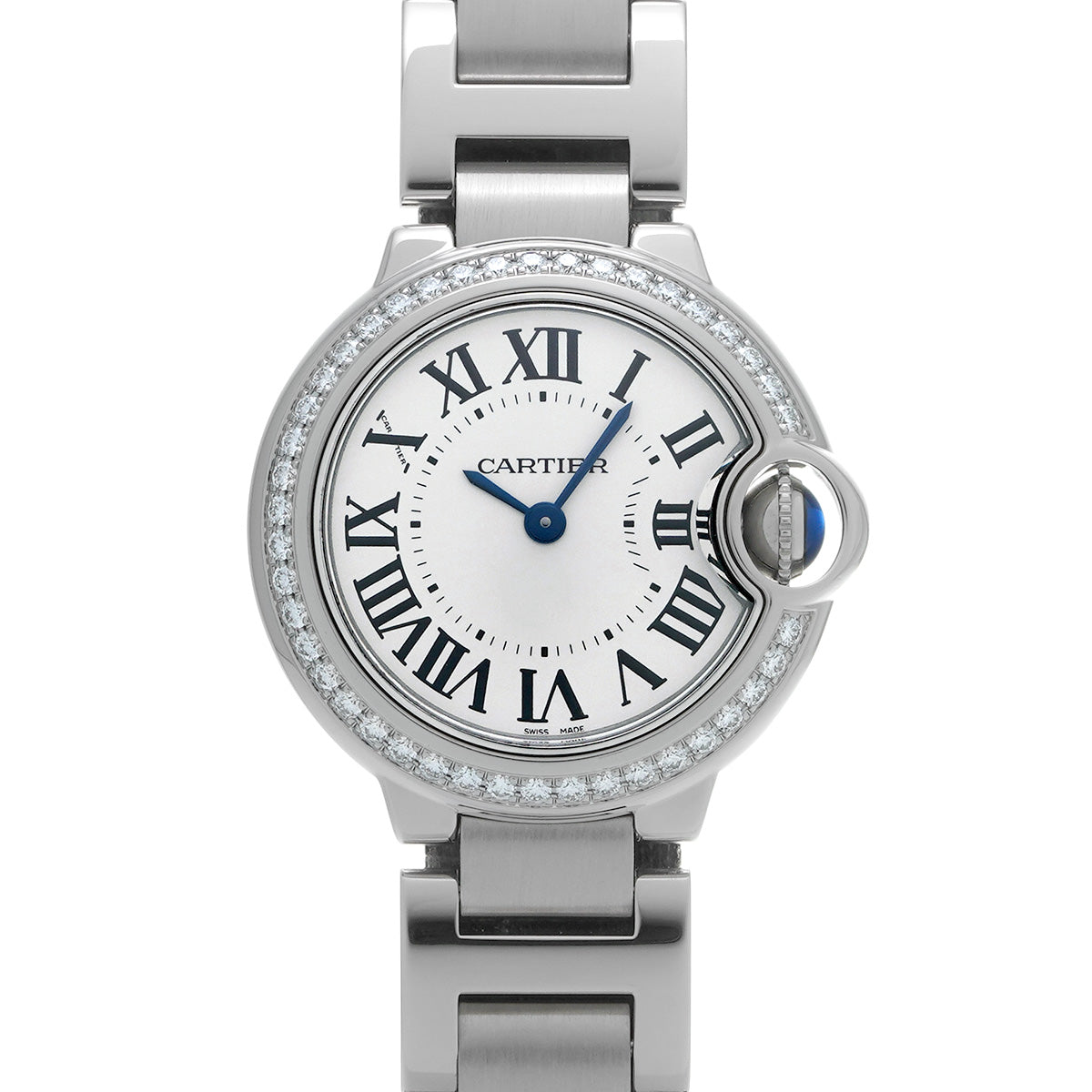 Ballon Bleu de Cartier 28mm W4BB0015 Silver CARTIER Ladies [Pre-owned]