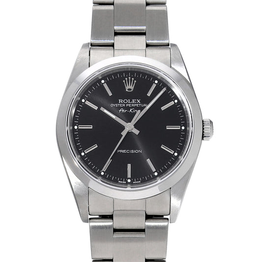 Air-King 14000M F No. (manufactured around 2004) Black ROLEX Men's [Pre-Owned].