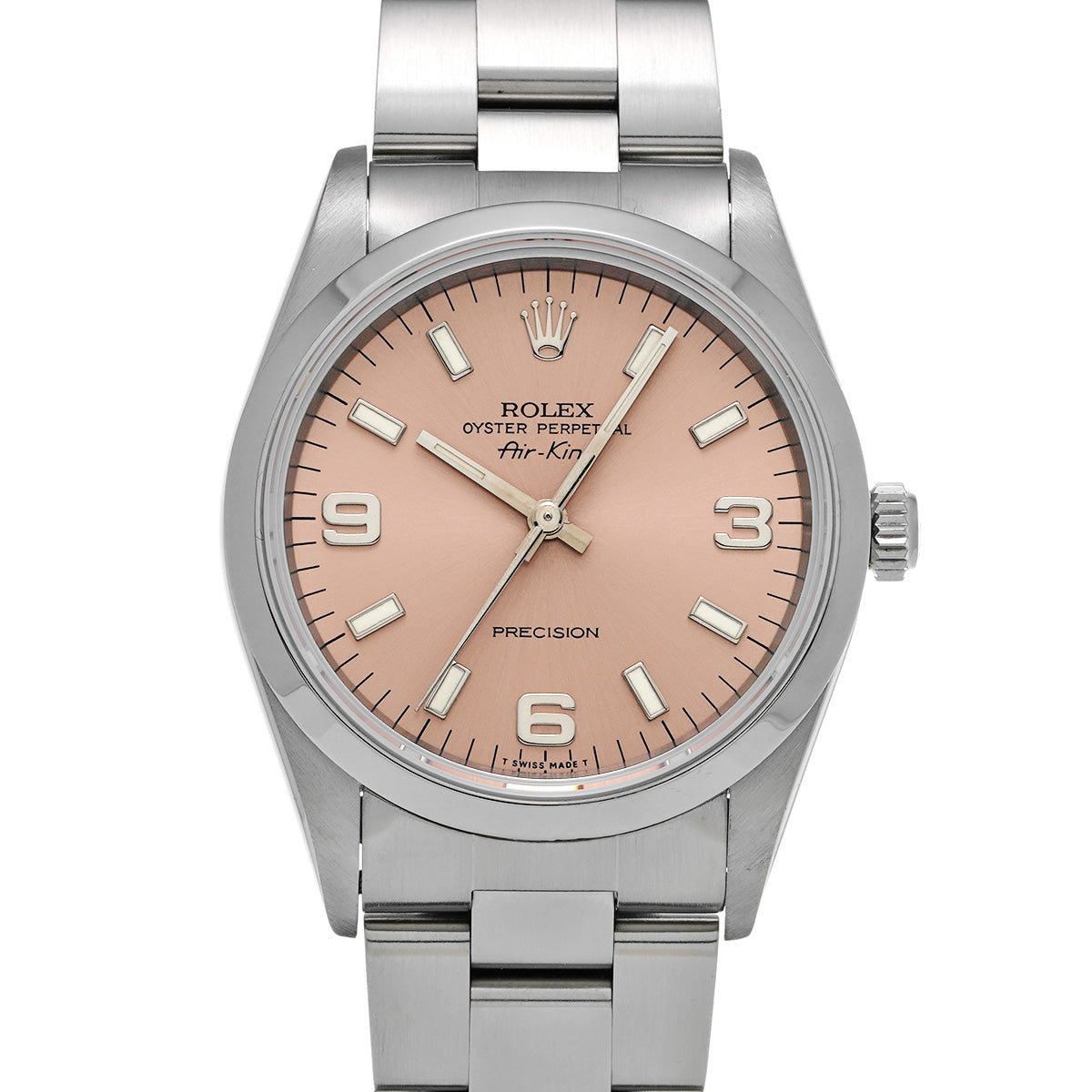 Air-King 14000 U (manufactured circa 1997) Pink ROLEX Men's [Pre-owned].