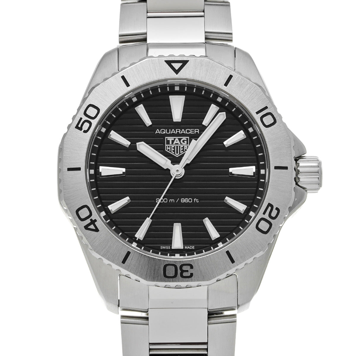 Aquaracer Professional 200 WBP1110.BA0627 Black TAG HEUER Men's [Pre-Owned]