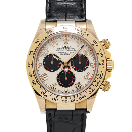 Cosmograph Daytona 116518 V (manufactured around 2009) White/Black ROLEX Men's [Pre-Owned].