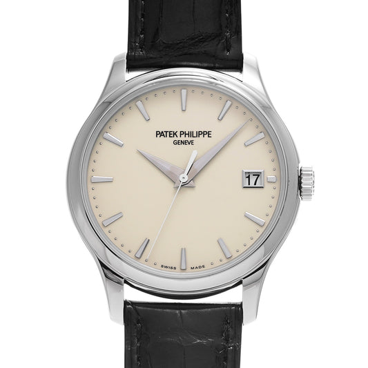 Calatrava 5227G-001 Ivory PATEK PHILIPPE Men's [Pre-Owned].