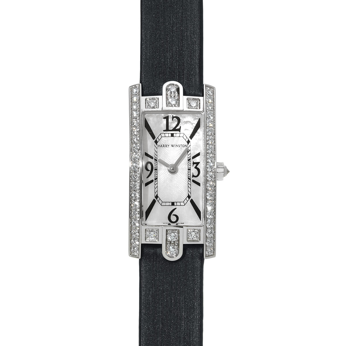 Avenue C Mini AVCQHM16WW024 Silver/Diamond HARRY WINSTON Ladies [Pre-Owned].
