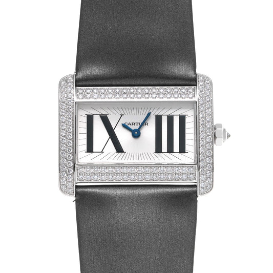 Tank Divan WA301571 Silver CARTIER Ladies [Pre-Owned].