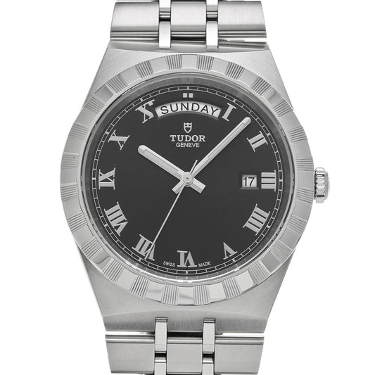 Royal 28600 Black TUDOR Men's [Pre-owned].