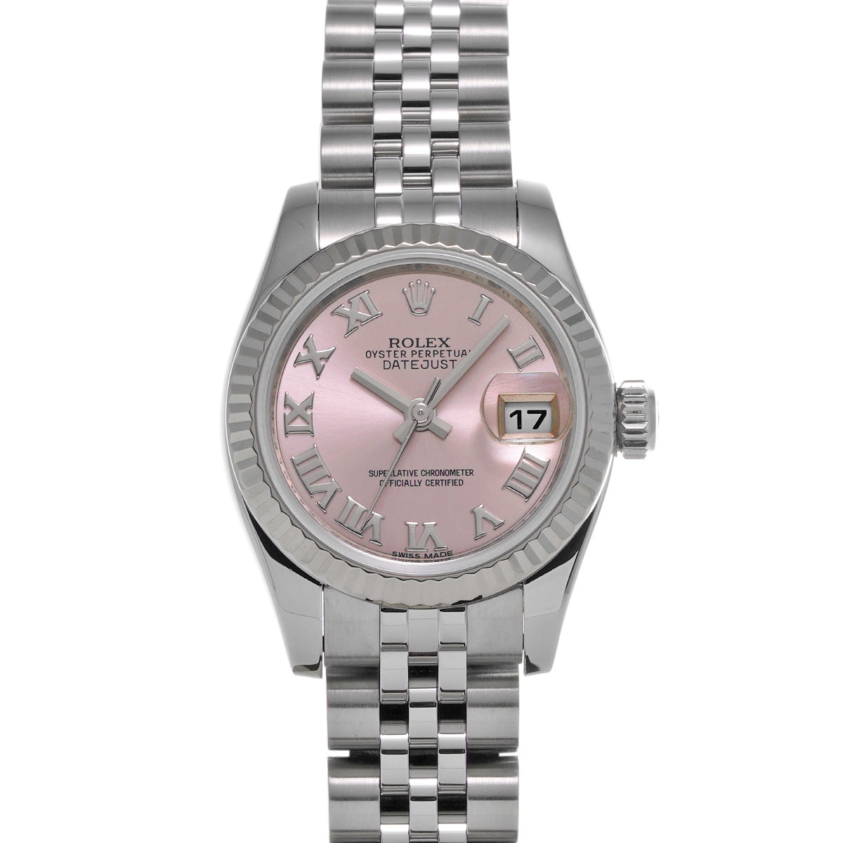 DATE JUST 179174 Random Serial Pink ROLEX Ladies [Pre-Owned].